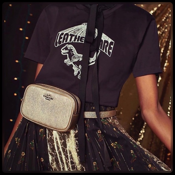 Coach metallic berry belt bag - Picture 2 of 8